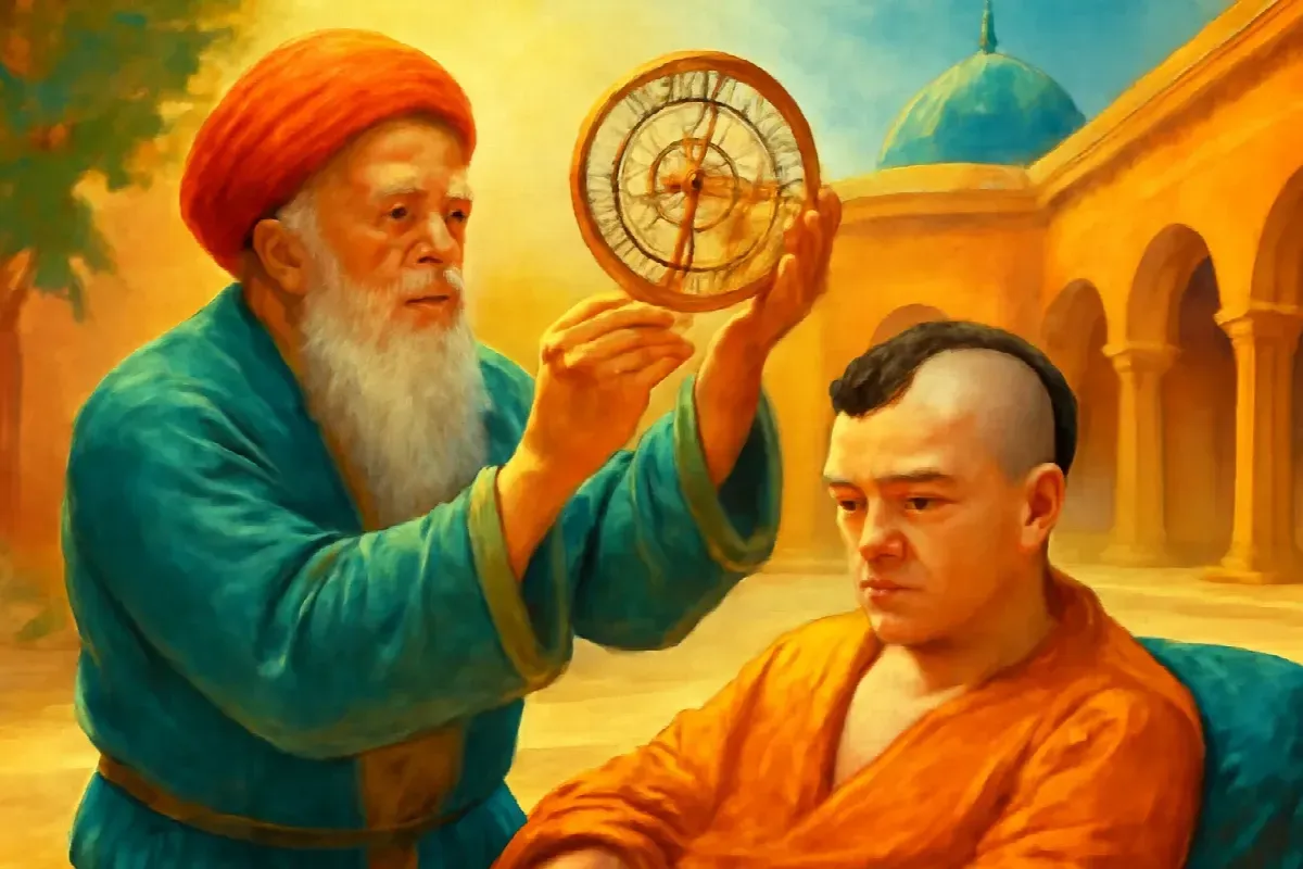 Chàng trai què và bác thợ cạo