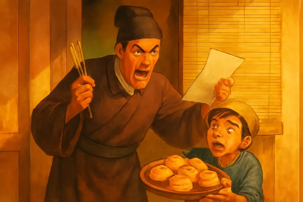 Lá thư giả của nhà sư gian
