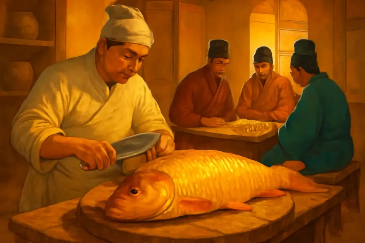 Tiết Vĩ hoá cá chép